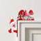 Btruely Türrahmen Deko Weihnachten, Creative Türecke Dekoration, Weihnachten, Tür, Eckschild, Dekoration für Party, Ornament, Geschenk (C, One Size)
