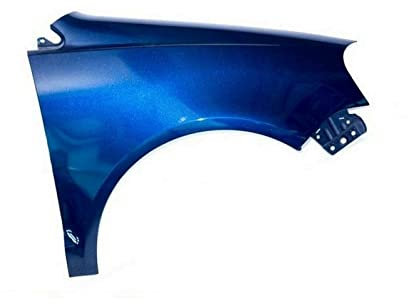 Gal Industrial Kotflügel kompatibel für Volkswagen Polo 9N3 IV 4 Lift LD5Q Rechts Blau Vorderseite lackiert