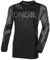 O'NEAL | Motocross-Jersey Langarm | MX Enduro | Gepolsterter Ellbogenschutz, V-Ausschnitt, atmungsaktiv | Element Jersey Racewear V.24 | Erwachsene | Schwarz Grau | Größe M