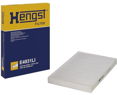 HENGST FILTER Filtro abitacolo E4931LI Filtro antipolline Altezza: 30 Larghezza: 221 Lunghezza: 308 Compatibilità con AUDI A4 B9 Avant 8W5, 8WD Q5 FYB Q7 4MB A4 B9 Sedan 8W2, 8WC A5 Sportback F5A