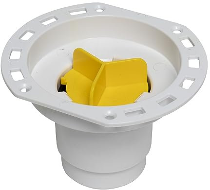 Oatey 46000P PVC Universal Freestanding Tub Drain Kit de vidange Universel pour Baignoire autoportante, Blanc