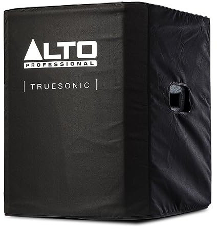ALTO Durable Slip-On Cover for TS18S Powered Subwoofer with Nylon Lining Construction and Handle Access