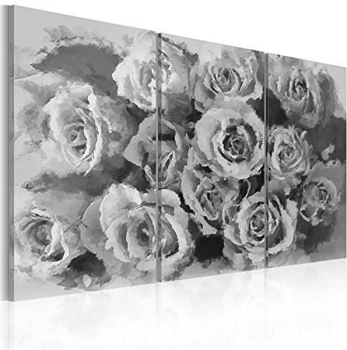 Ovegna Tableau - Douze roses - Triptyque [90x60]