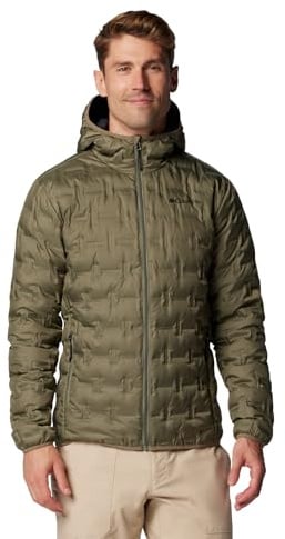 Columbia Herren-Daunenjacke mit Kapuze, Delta Ridge II