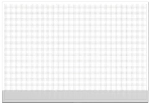 KLEBERINO Kantenschutz für Schreibtischunterlagen selbstklebend | DIN A2 | verstärkt | Schutzleiste für Schreibunterlage (10 Stück | Transparent)