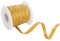 arricraft 21.87 Yards (20 m) Glitzerndes Gummiband, 8 mm Breites Goldenes Metall-Gummiband, Hohe Elastizität, Goldene Gummibänder Zum Nähen Und Schneidern von Kleidungszubehör