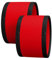 Great Call Athletics Eishockey-Schiedsrichterarmbänder, Rot-Orange, Armband für Schiedsrichter-Trikot, Linesman, Force Penalties, 2 Stück (Rot, S/M (38–46))