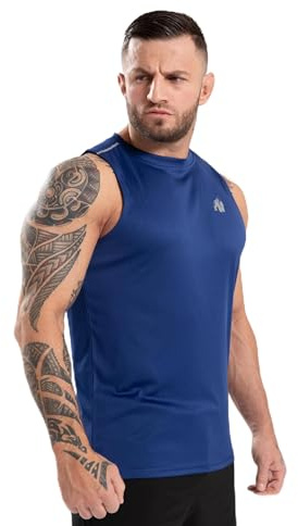 Gorilla Wear Easton Tank Top Bodybuilding Gym Wear Fitness Classics Crossfit Running Fitness