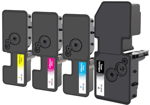 Jhaan Toner für Kyocera TK-5440 TK5440 Kompatibel für Kyocera Ecosys MA2100cwfx PA2100cwx PA2100cx MA2100cfx Toner MA2100 PA2100 TK 5440 TK-5440K TK-5440C TK-5440Y TK-5440M (4er-Pack)