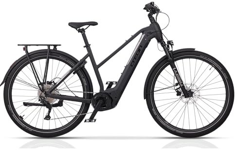 Airtracks 28 Zoll Damen E-Bike Trekking Fahrrad MAVERIX TR5 BOSCH Performance Line CX Gen4 Bes3 POWERTUBE 750 Wh 11s SHIMANO DEORE RD-M5120 SGS-Rahmen 45 49 53 -Mod.2025 (45cm (Körpergröße 165-175cm))
