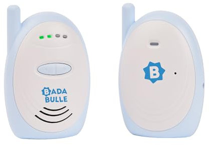 Badabulle Audio Babyphone - Alcance 300 m - Fácil de usar - compacto - Garantía de por vida