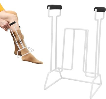 Anziehhilfe für Socken, Kompressionshilfe für Socken, Sockenhilfe für Senioren, Schwangere, Anziehhilfe für Socken