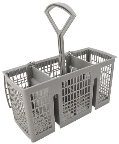 Panier à couverts pour lave-vaisselle, 8,7 x 3,5 x 4,5 pouces, panier à couverts universel pour lave-vaisselle, panier à couverts, conteneur de rangement multifonctionnel pour le