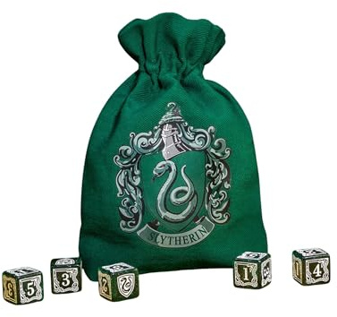 Q Workshop Harry Potter: Slytherin Dice Pouch