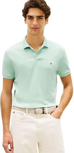 Tommy Hilfiger Herren Liquid Cotton Reg Seasonal Polo Mw0mw39994 S/S Poloshirt