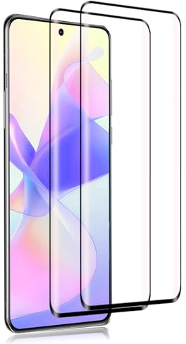 VideoSecu 2 Pièces Verre trempé pour Honor 90 5G, 0,33mm Couverture 3D Anti-Rayures Vitre Protection, Dureté 9H, Toucher sensible Protection écran, HD Sans Bulle Honor 90 5G Protection D'écran