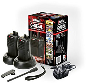 Mitex General Professional Two-Way Radios - Twin Pack