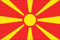 flaggenmeer® Flagge Nordmazedonien 110 g/m² ca. 60 x 90 cm