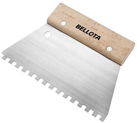 Bellota - Couteau de peintre - Peigne à colle crénelé