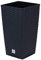 Marmite Rato 16,3 litres avec insert 22,5 x 22,5 x 42 cm en couleur anthracite