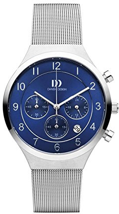 Danish Design Herren-Armbanduhr Chronograph Quarz Edelstahl IQ68Q1113