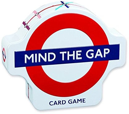 Mind the Gap Card Game | TFL | Card Matching Game for Adults & Kids | London Underground Travel Tin | Ages 6+, 2-8 Players