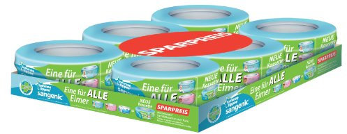Sangenic 25054 0030 Nachfüllkassette 6er Packung