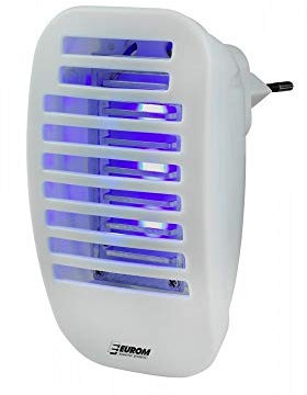 Eurom Mini Insektenvernichter Insektenlampe mit UV-Licht 4 Watt, 20m² Reichweite