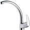Ramon Soler 207303 Vulcano – Grifo de Cocina con caño Giratorio Vertical, Sistema S2 de Ahorro de Agua del 50%, limitador de Temperatura y Cromado Diamon Finish, Cromo