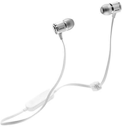 Focal Spark Wireless - Auriculares (Inalámbrico, Dentro de oído, Binaural, Intraaural, 20-20000 Hz, Plata)