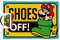 Nintendo - Super Mario - Shoes Off - Fußmatte, Größe: 60 x 40 cm, Material Kokosfaser/PVC