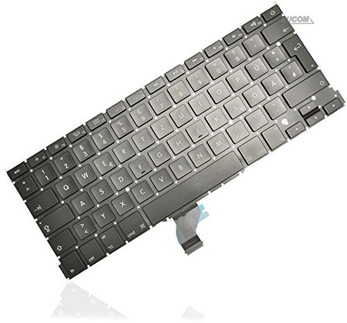 Bucom deutsche Tastatur für Apple MacBook Pro 13 Retina A1502 2013 Me864 Me866