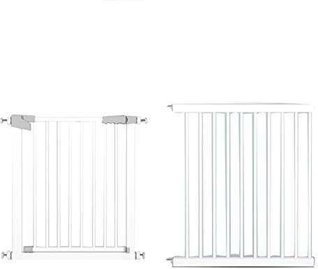 ZXCASDF Freestanding Pet Gate for Dogs Extra Wide And Tall,2 Panel,30.7 Inch Tall Dog Fence, Dog Gate for The House, Doorway, Stairs, White