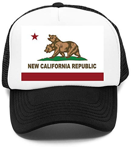 New California Republic Flag Original Kinder Kappe Baseball Rapper Cap