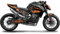 ARider Dekor für KTM 790 Duke 2018-2020 Smiley (Orange)