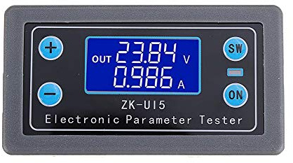 DollaTek DC 5-38V Batterietester Voltmeter Amperemeter Spannungs Stromzähler Leistungskapazität Unterspannungs Überspannungsschutz Batteriesteuermodul elektronischer Lastmonitor Ladegerät 12V 24V
