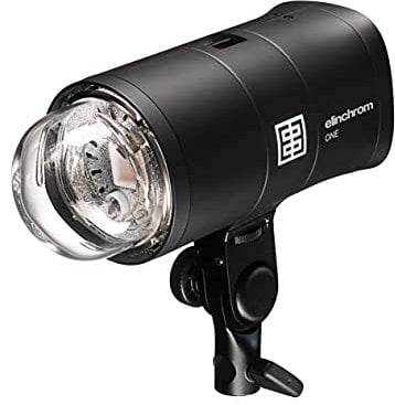 Elinchrom ONE externer Blitz für professionelle Blitzlicht Fotografie, Set 20932.1 Schwarz
