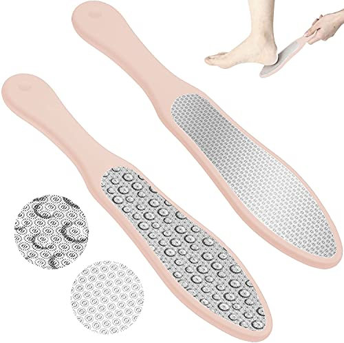 Raspa per Piedi Acciaio Professionale - Lima per Piedi Professionale - Spatola Piedi Talloni Professionale - Lima Talloni - Gratta Piedi Tallone - per Eliminare Duroni Calli Pelle Morta Cornea