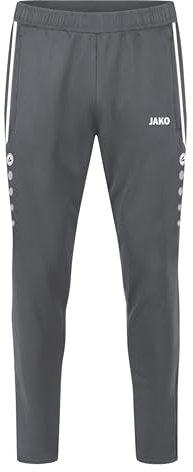 JAKO Damen træningsbukser Allround Trainingshose Lang, Anthra Light, 36 EU