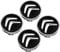 Nabenkappen Radnabendeckel Compatible für Citroen Xsara C3 C4 C5 DS DS3 DS4 DS6 Aircross Picasso 60mm, Felgendeckel ABS Radkappen Felgenkappen Wheel Caps Radnabenkappen, Radnabendeckel Zierdeckel