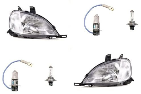 Johns, passend für Mercedes W163 Scheinwerfer M-Klasse 98-09/01 mit H7/H1/H3 Set li re