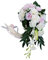 Handgefertigter Romantischer Hochzeitsstrauß, MoreChioce Künstlich Blume Hochzeitsblumen Brautstrauss Rosenstrauß Brautsträuße für Heimwerker Braut Hochzeit Party Festival,#3