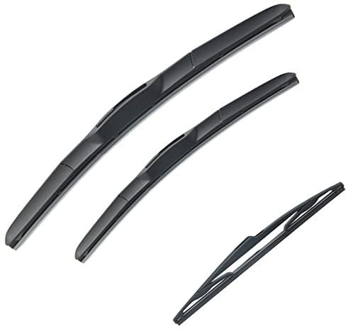 Scheibenwischer Wischer Vorne + Hinten Wischerblätter Set Kit Für Hyundai I10 MK 1 2007-2013 Windschutzscheibe Windschutzscheibe Heckscheibe 22 16 12 Auto Heckscheibenwischer (Größe : LHD)