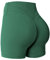 Yiifit Gym Shorts Damen 4.5 Sport Shorts Booty Scrunch Hohe Taille Push Up Sommer Yoga Shorts Undurchlässig Kurze Hosen Celadon Small