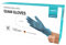 EUROPAPA - Lot de 100 gants jetables en vinyle sans latex et non poudrés - Taille S, M, L et XL (Bleu, M)