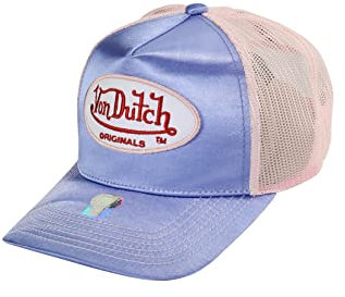 Von Dutch Trucker Cap Cary Blue Pink Lila Rosa, Size:OneSize