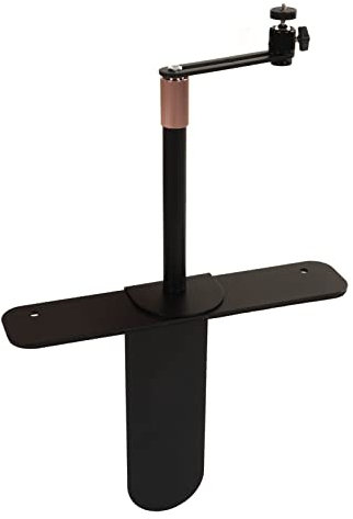 Projector Stand, Bedside Sofa Stand, Projector Tripod Stand, Adjustable Height 9 to 16 Inch, Projector Desktop Stand with 360° Swivel, Projectable Ceiling (Black)