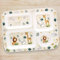 Little Moments Plateau repas léger pour enfants et tout-petits 4 compartiments