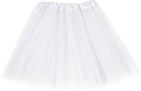 EUPSIIU Tutu da Donna 5 Strati, Classica in Tulle per Balletto, Costume Danza, Sottogonna per Halloween e Feste