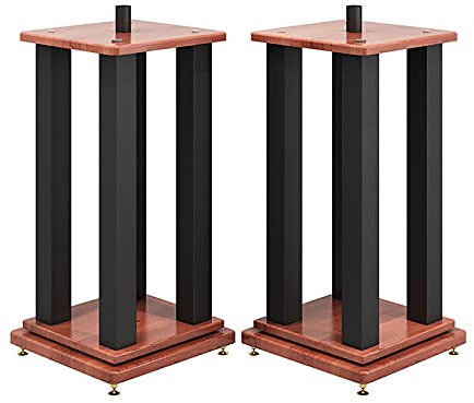 Pieds d'Enceintes Un Ensemble de Supports d'enceintes Robustes, avec Pieds en cuivre Pur, réduisent efficacement Le Bruit et améliorent l'effet sonore (Taille : 80 cm)